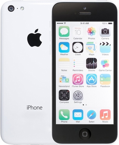 Apple iPhone 5C 16GB White, Unlocked C